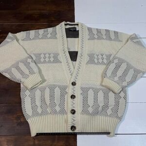 Vintage 90s Cable Knit Cardigan